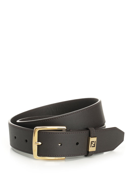 Leather Belt Belts Brown