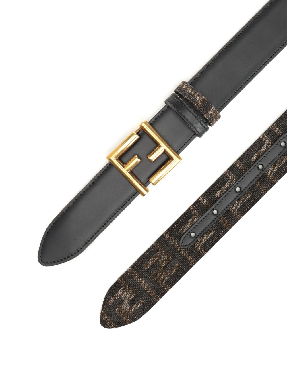 Fendi Reversible Ff Belt Belts - Brown | 68c37dba943cbc2ca07e797dbdea9d76b8562f4f