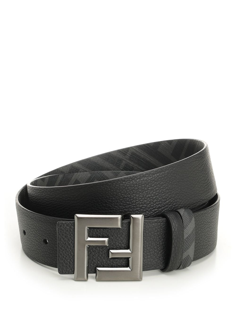 Fendi Squared Ff Reversible Belt Belts - Black | 26069052240d8247bd44cc8932d9a4c78c617af1