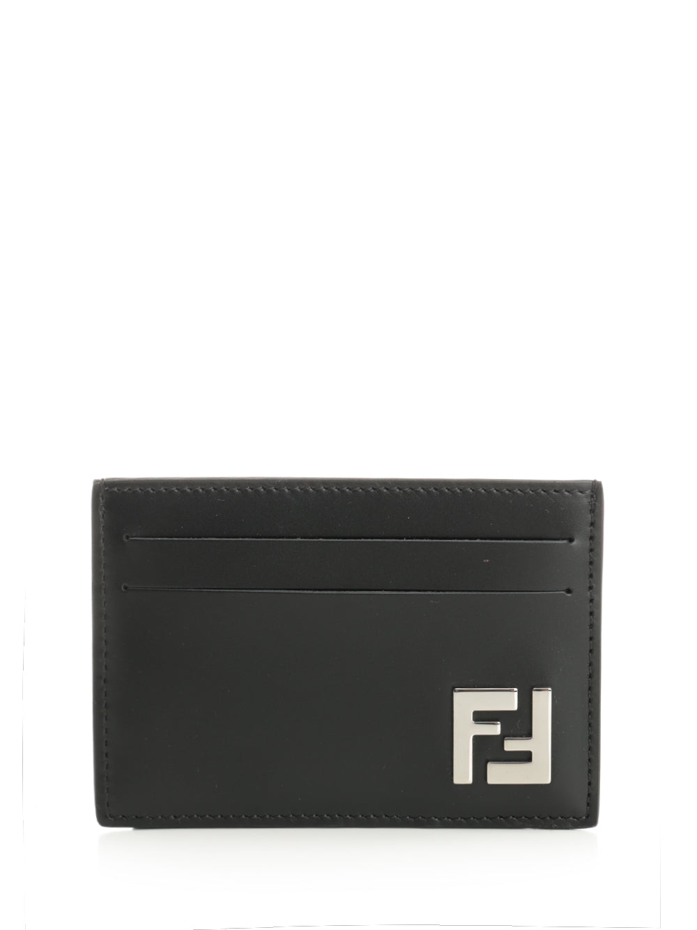 Fendi Slim Squared Ff Wallets - Black | 0531ef6e06bfa6050725b4ac6030d1d6362051d7