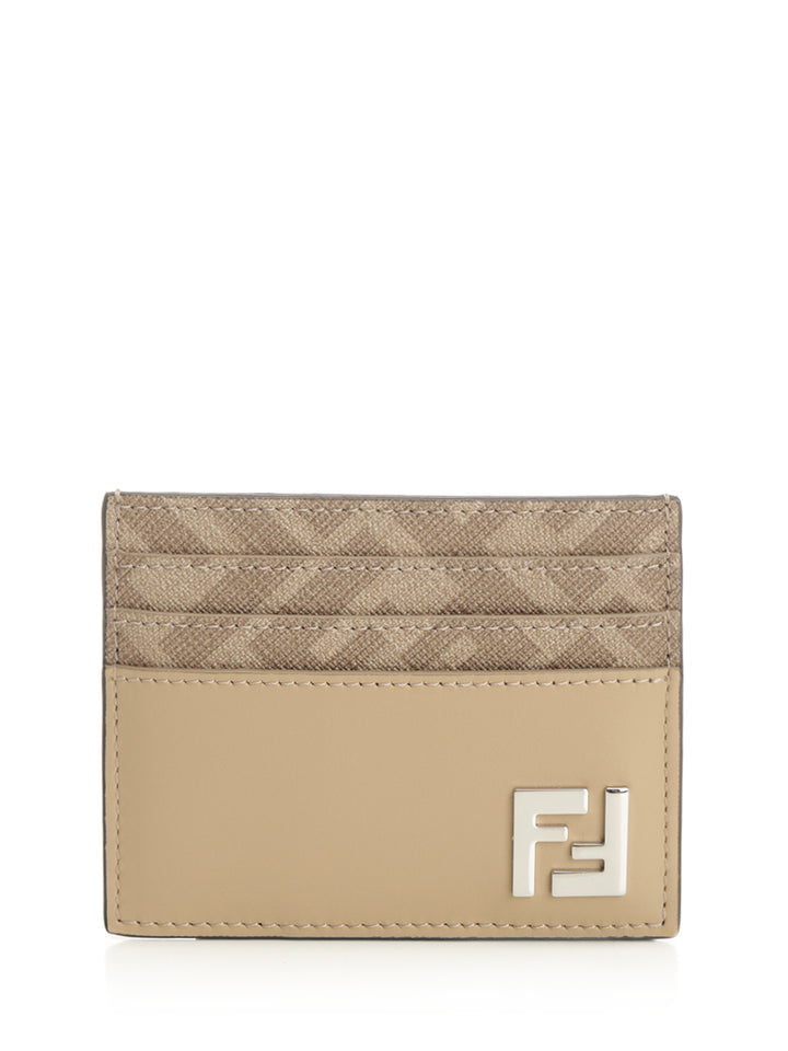 Fendi Squared Ff Wallets - Beige | 142fa3a4acab05badcb4d4873cc1579877509d83