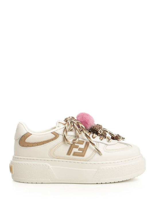 Fendi Match Sneakers White