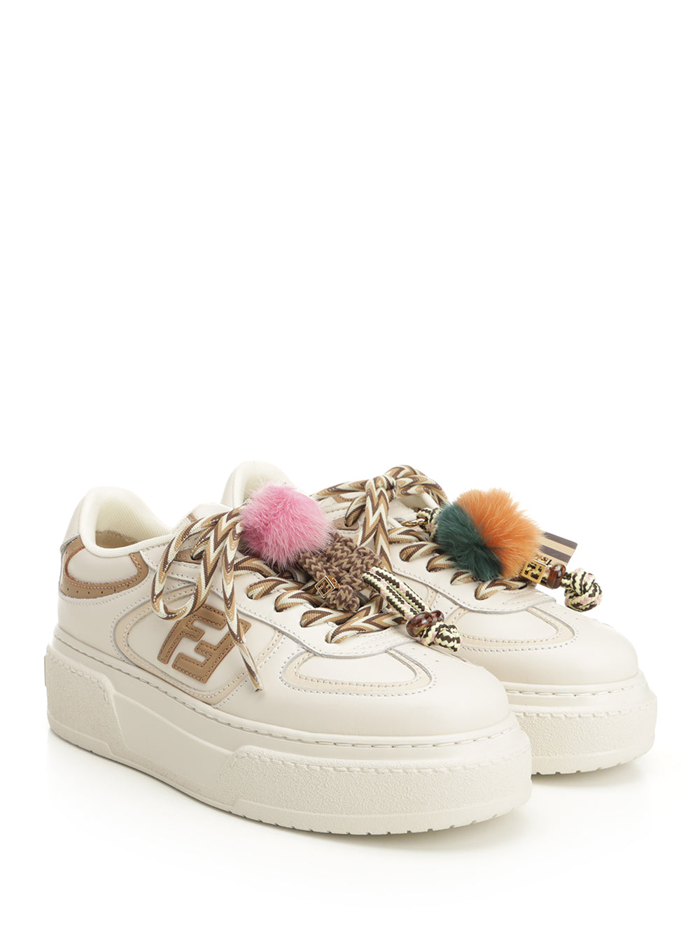 Fendi Fendi Match Sneakers - White | b6f46f2dfc50b4c6b5d290681c6646f9ac7ca213