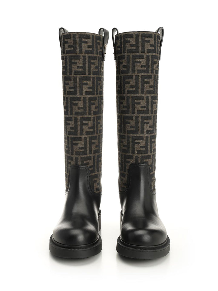 Fendi Filo Boots - Black | f38800a2c45e0d268b2bc4469740f0ab73de30ff