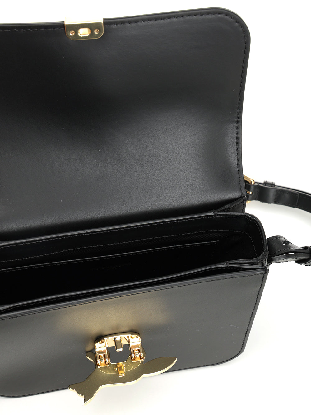 Maison KitsunÉ Edie Bag Shoulder Bags - Black | 87334fce0934c0171bc8cf8f79f0a21c35c42718
