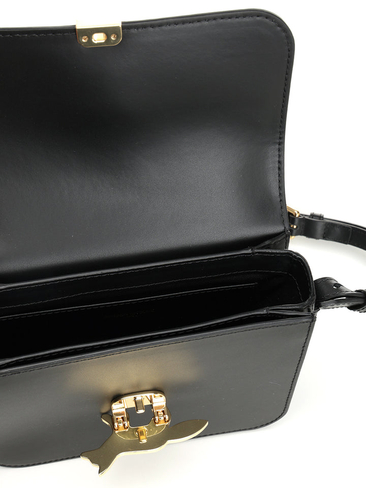 Maison KitsunÉ Edie Bag Shoulder Bags - Black | 87334fce0934c0171bc8cf8f79f0a21c35c42718