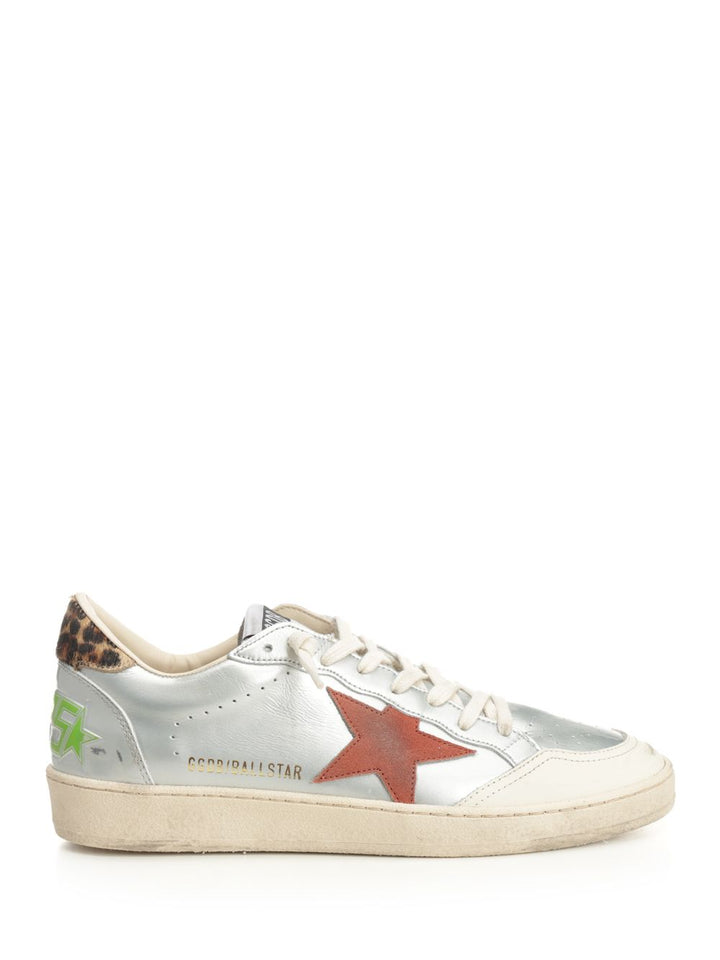 Golden Goose Deluxe Brand Ball Star Sneakers - Silver | 06a8c772279fabf11104a9e4d8f787427c1624c4