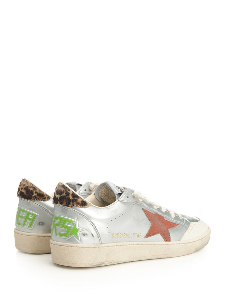 Golden Goose Deluxe Brand Ball Star Sneakers - Silver | a064963a0cfea027f5e1efcebf24d0a8c1c11b6c