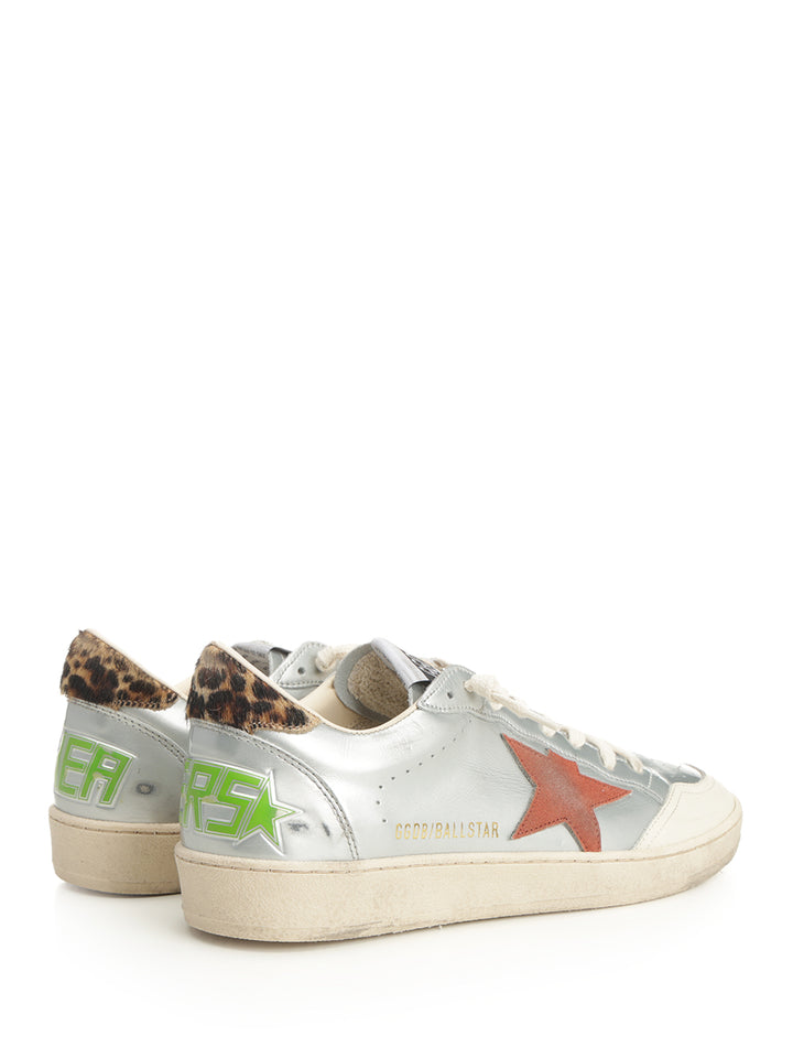 Golden Goose Deluxe Brand Ball Star Sneakers - Silver | b80aa5a1b7524f8c0cc881f6cd46e893fdc96813
