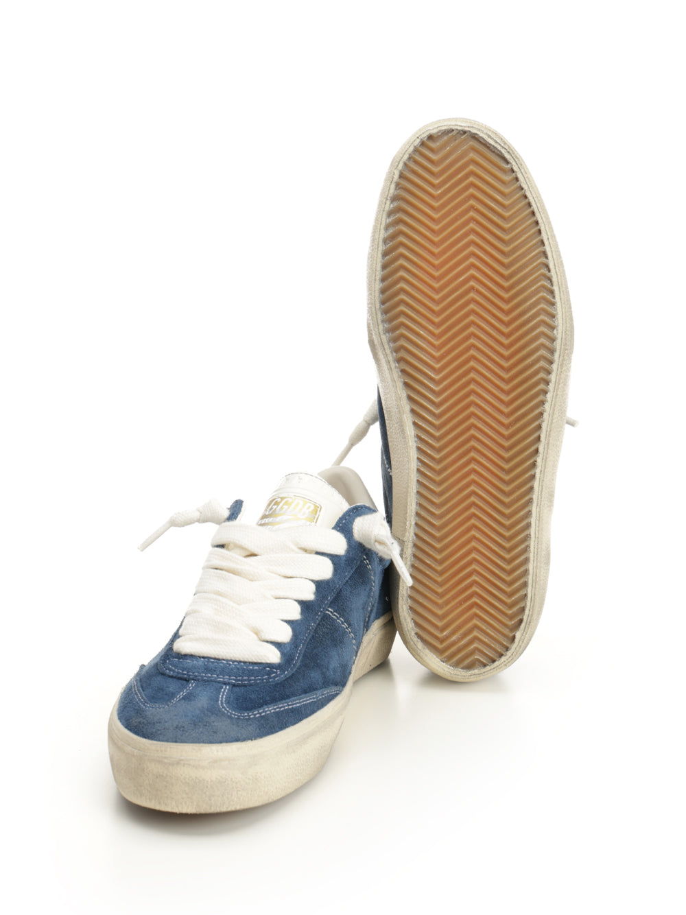 Golden Goose Deluxe Brand Soul Star Sneakers - Blue | 3157a00d2f4a324191ba1fe89447e90e07cb0265