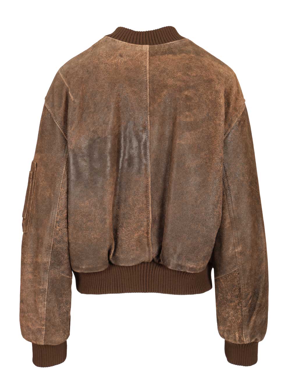 Dfour Leather Bomber Jacket Jackets - Brown | 9aeb9d20a824aebdba758e7da2c03b4eb2232a9b