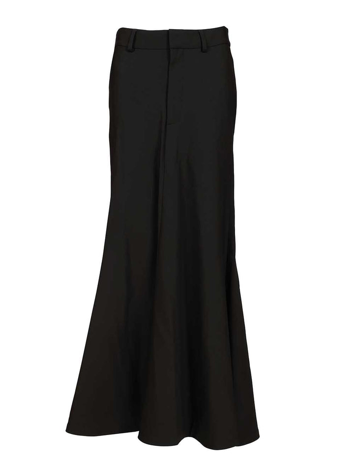 Balenciaga Godet Maxi Skirt Skirts - Black | 5c9b7b7c9d63255361764dc64d3f4bcc18919682