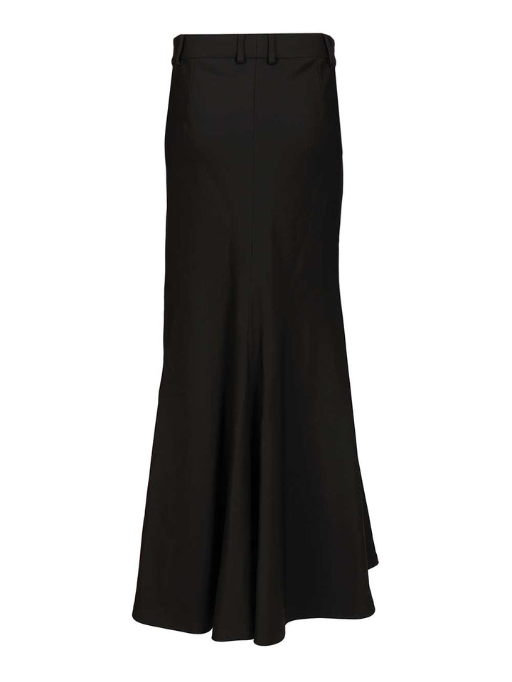 Balenciaga Godet Maxi Skirt Skirts - Black | b3df4af7286dc5fdc4e92c0dc823bb8e6e2c72cd