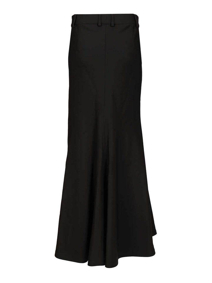 Balenciaga Godet Maxi Skirt Skirts - Black | cfec61484ce275fd8f7d1477fdcfe7f971bda880