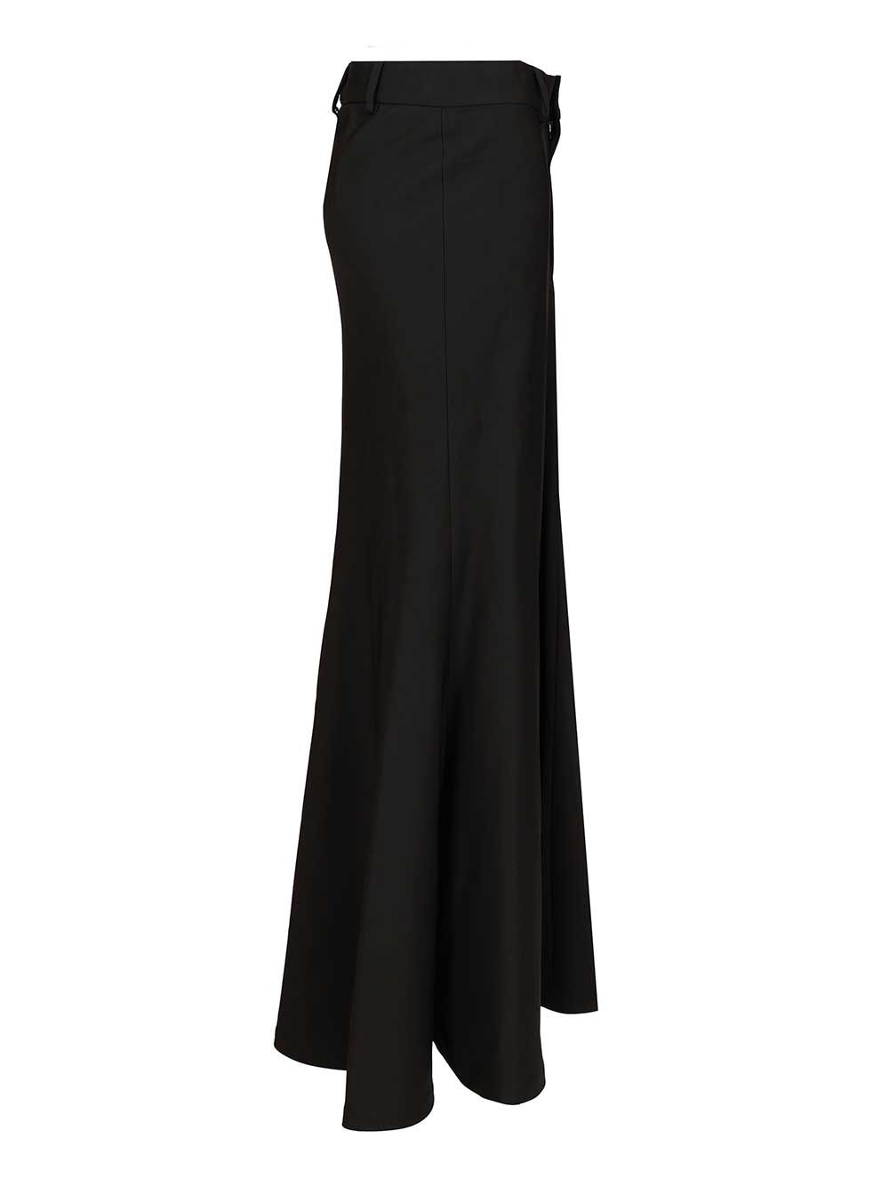 Balenciaga Godet Maxi Skirt Skirts - Black | 9afae3ed7797bfff7f571c03e07384a63e895f0d