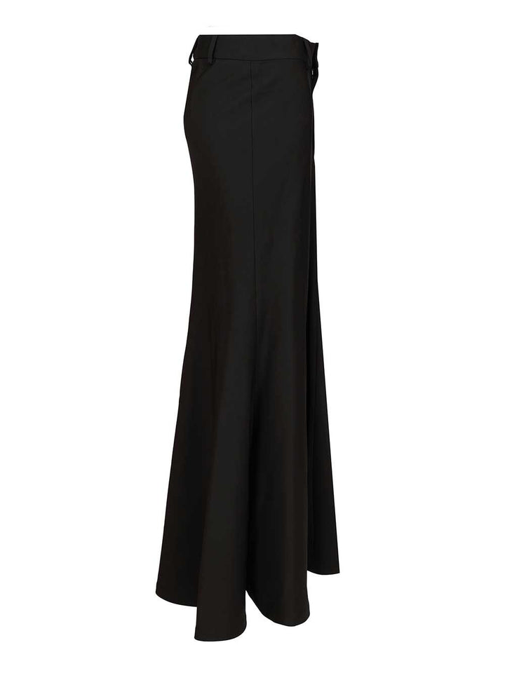 Balenciaga Godet Maxi Skirt Skirts - Black | 9afae3ed7797bfff7f571c03e07384a63e895f0d