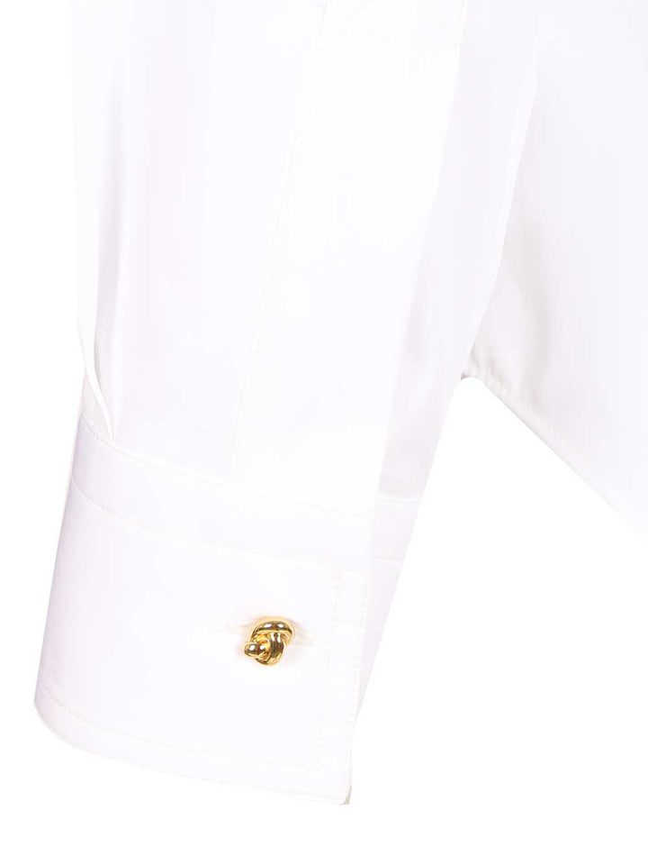 Bottega Veneta Cotton Shirt Shirts - White | 3a5cd2c96bed0758245293e26b427092e6e66716