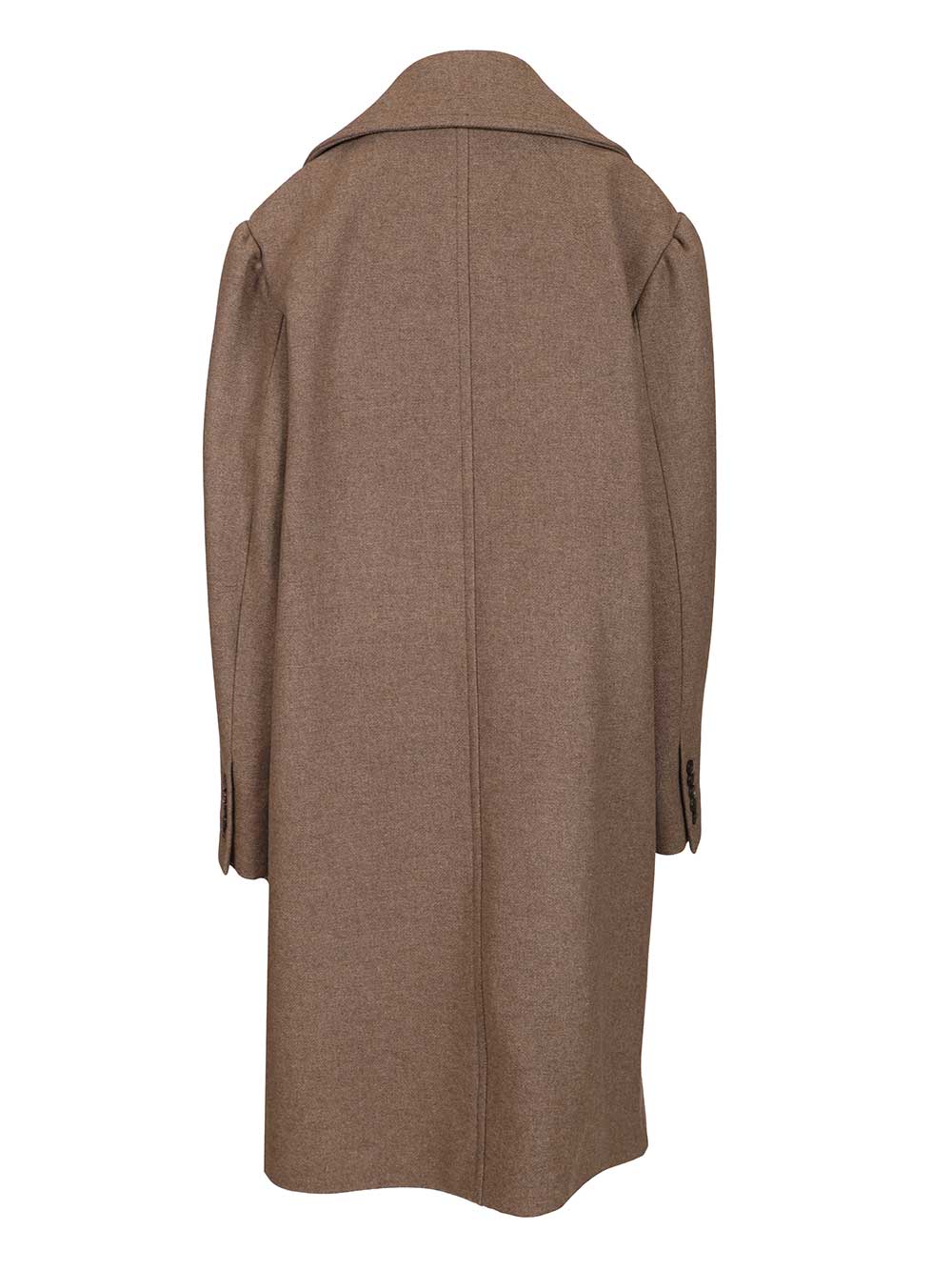 Dries Van Noten Oversized Double-Breasted Coat Coats - Beige | 0ad72efc98451445e459dd4a3f73e5f0e934ebe6