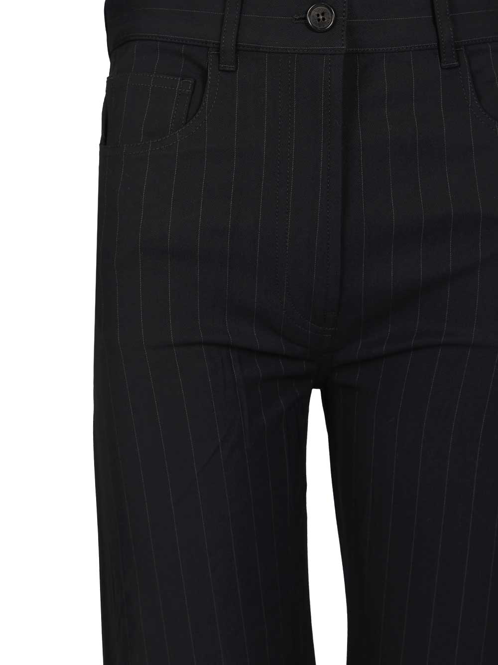 Acne Studios Pinstriped Trousers Jackets - Blue | 32f96b178be9562caa639b58f4896f2c573a6714