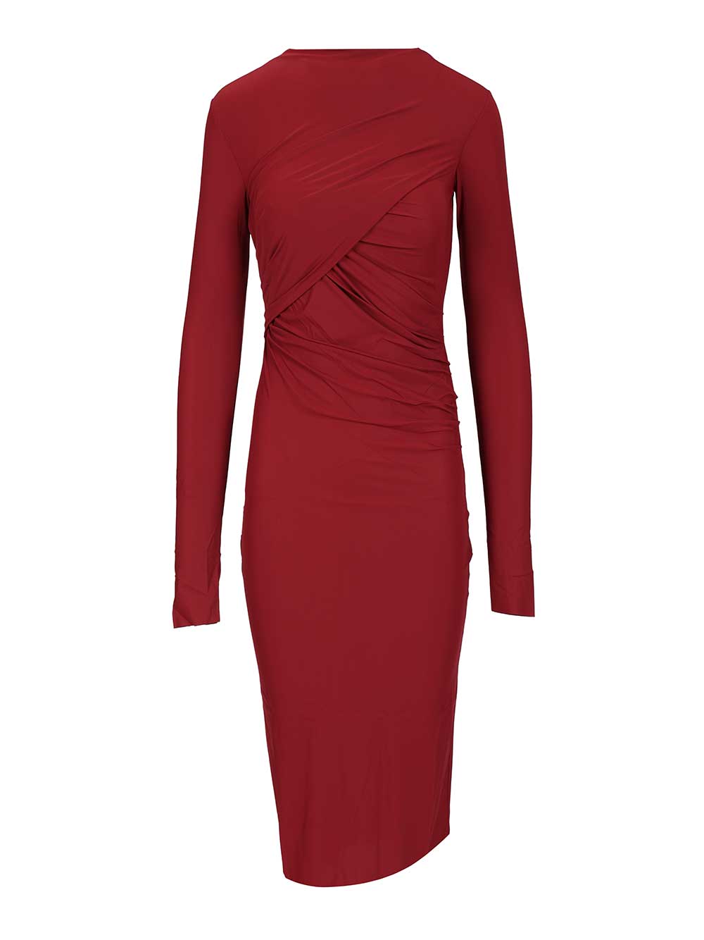 Amazuin Francis Midi Dress Dresses - Bordeaux | 1ecd5f88a4b1392896b8dcceba82701ad421226c