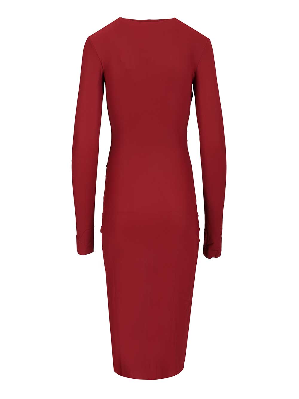 Amazuin Francis Midi Dress Dresses - Bordeaux | b2de592ed206a8f5d2f63c5c00f17b933adce1e4