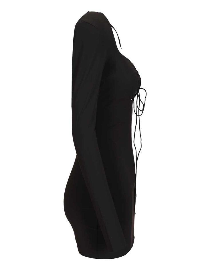 Amazuin Nil Mini Dress Dresses - Black | 70d4ee96c1f2fa9a2b51e6a182d961f2da5aa7ee