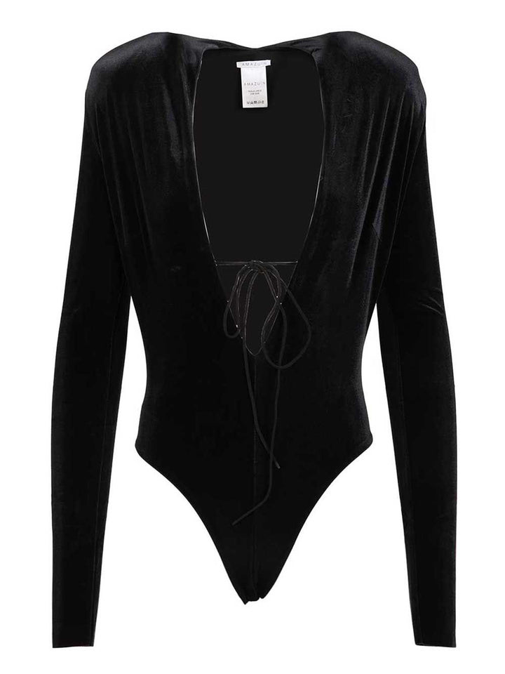 Amazuin Martin Velvet Tops - Black | f4d29f4dfb36730e02899dc3c7dced9c21895dda