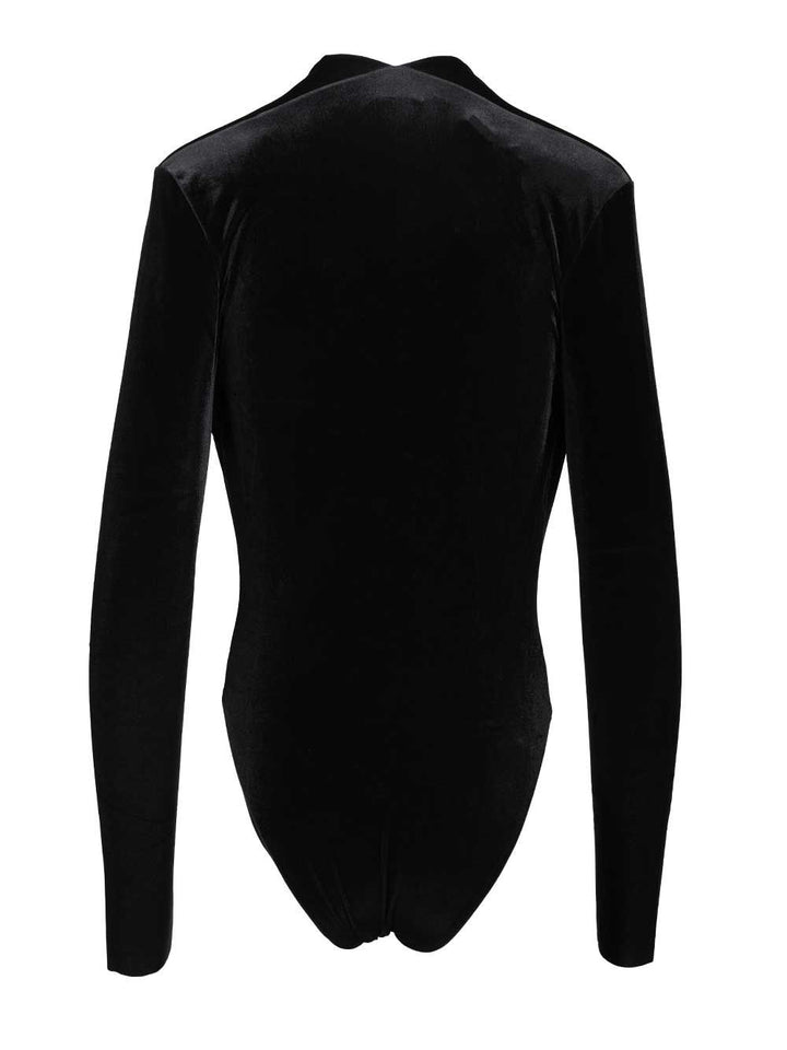 Amazuin Martin Velvet Tops - Black | 36c9cbe127ded3762de123fd069af503bb6c5a40
