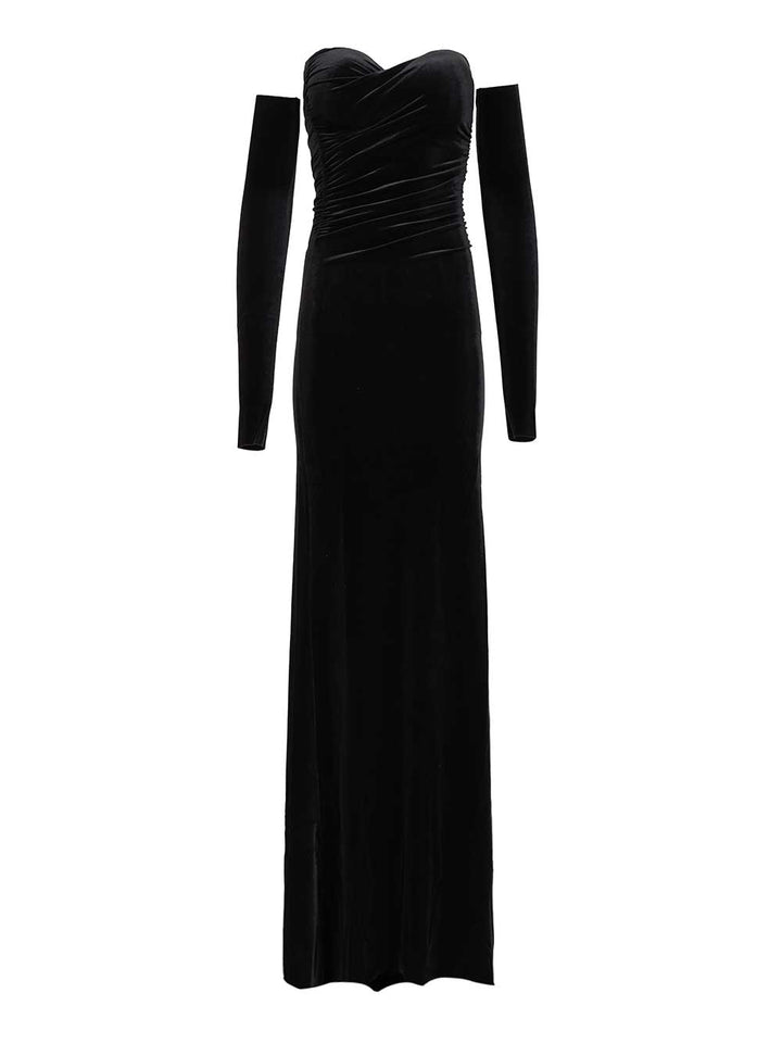 Amazuin Julien Velvet Dress Dresses - Black | 9a0eeea97f83d37eb18e80a661a99bcc741b4082