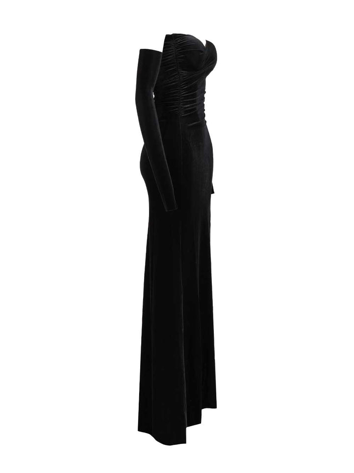 Amazuin Julien Velvet Dress Dresses - Black | a0d7b58887b4d2bcda9bbad3b030e28d9f2503e6