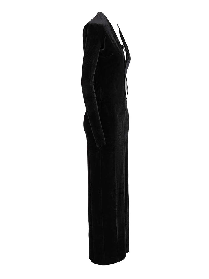 Amazuin Lara Velvet Dresses - Black | ffdb008929c1137a7e1fc5661f929f624c091963