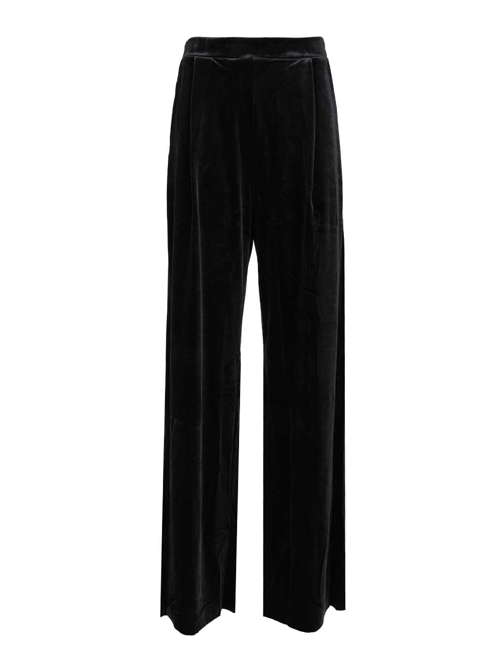 Amazuin Gal Velvet Trousers - Black | 294521285e7bca3a9ba4b65a51426fb73d70aaae
