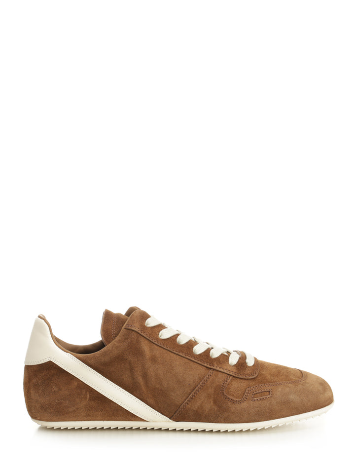 Rick Owens Minimal  In Suede Sneakers - Brown | 4aa7361e25b95024a47c9a9fc822324d0a121c07