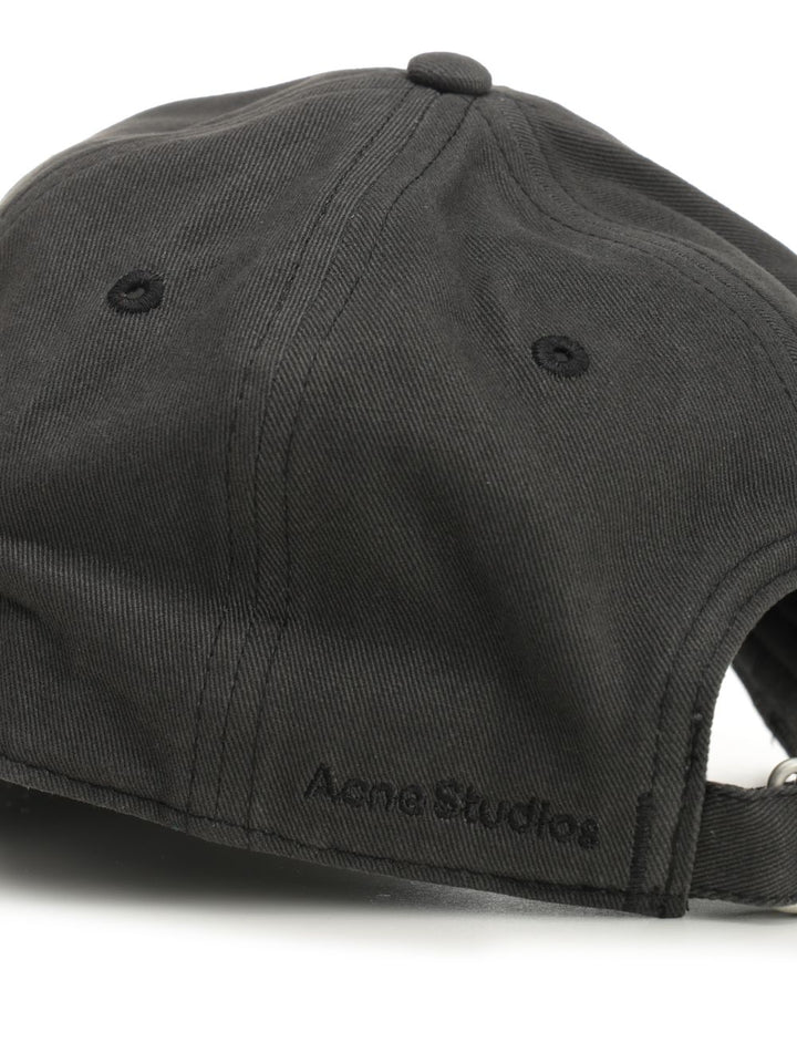 Acne Studios Baseball Cap Hats - Black | 7de48801a030ac6a20fbaa4ab141a17738b4b071