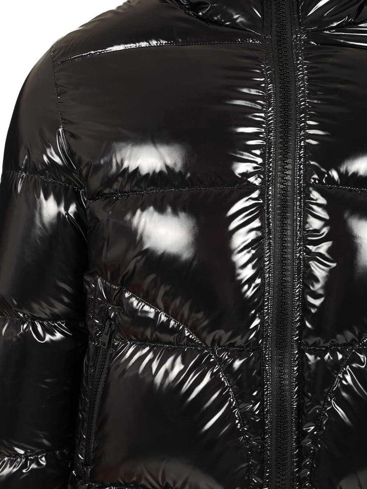 Herno Gloss Bomber Jacket Jackets - Black | 3c90c5dda8c8dd75cafb3775b1eb412187dc63b5