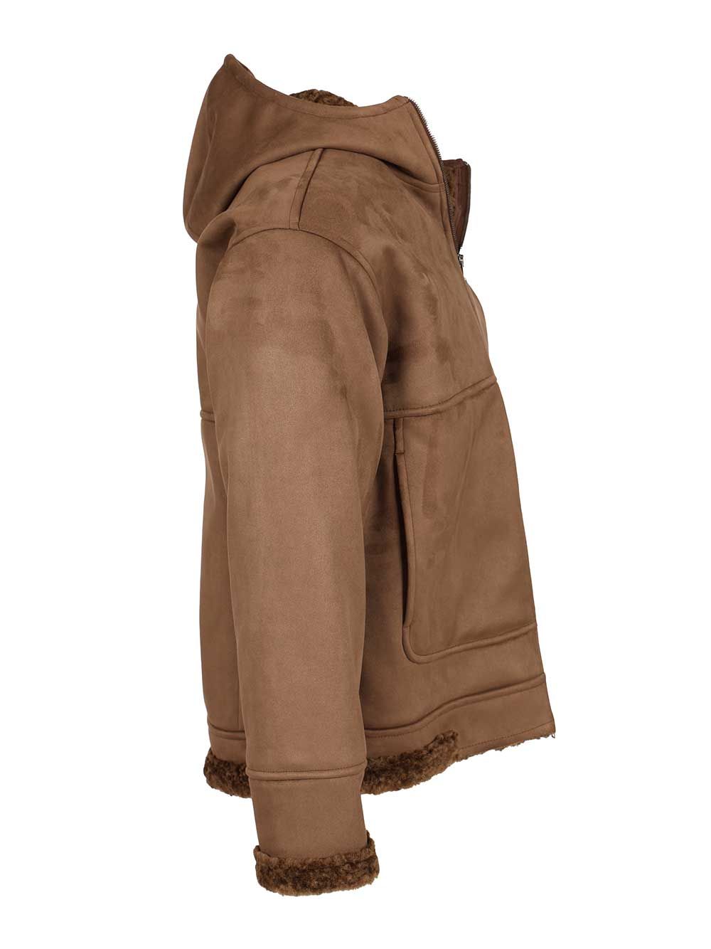 Herno Herno Alternative Fur Jacket Jackets - Brown | b8d8633d9c00019d5006c07d4fc5a3e87be8a635