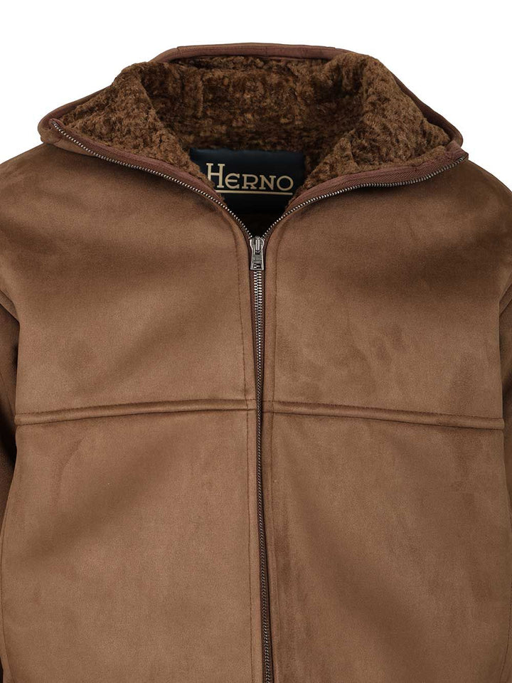 Herno Herno Alternative Fur Jacket Jackets - Brown | ef3a2d550e34e6f7a45c25a6ad4b41c36e4b9f1b