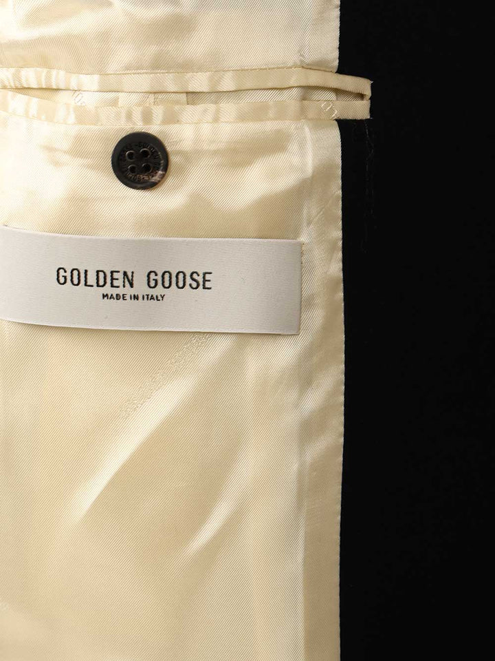 Golden Goose Deluxe Brand Journey Coat Coats - Blue | 05db644e3de931345aa907bde1334d5995f0987b
