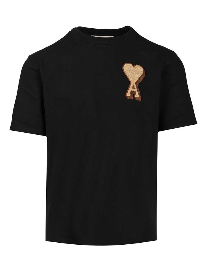 Ami Patch T-Shirt - Black | 54e50beea21cf473c815bd1076c127f815d1d117