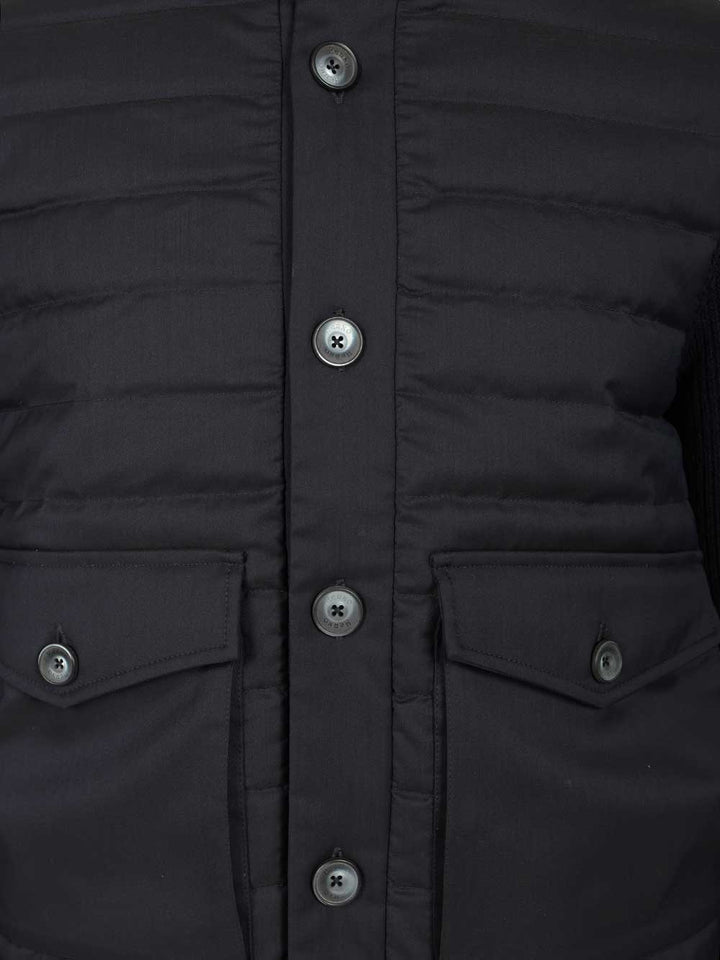 Herno Jacket In Pure Merino Wool Jackets - Blue | bea74522fd3f067c696948069bdbfda668746628