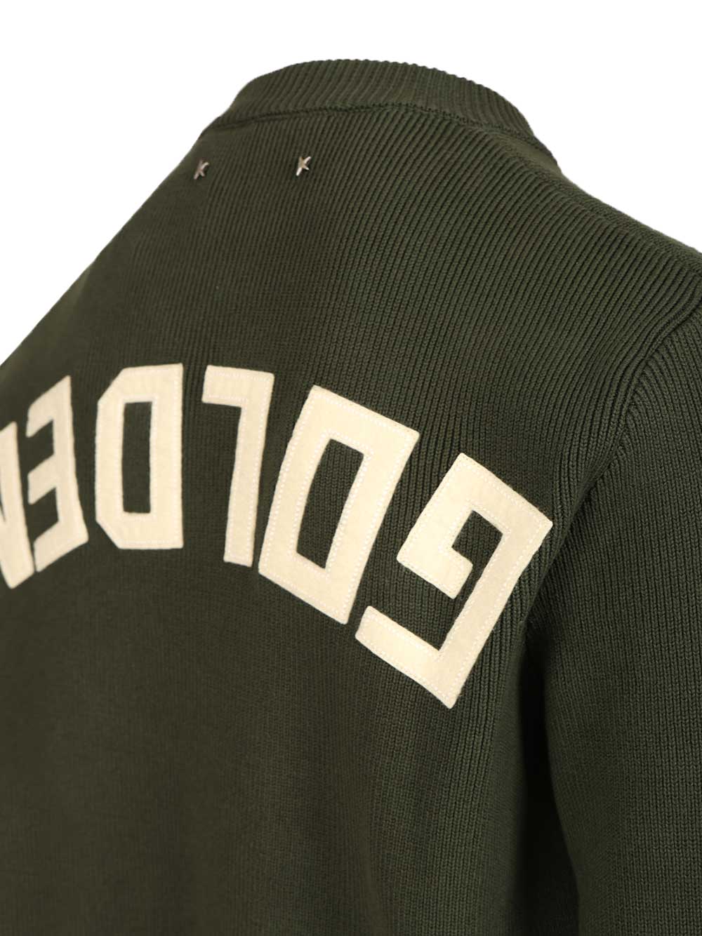 Golden Goose Deluxe Brand Crew Neck Sweater Knitwear - Green | ef926107665bfcd19cf98342de85f7842a340744