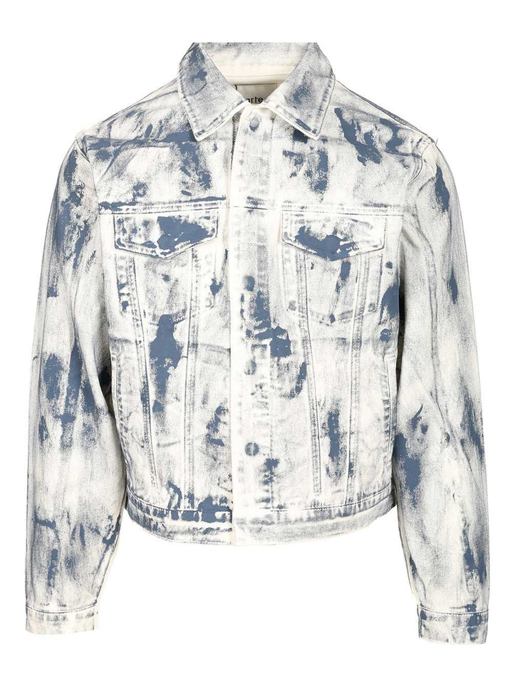 Arte Painted Jacket Jackets - White | 45076f0573d343987dbb41b490271b95d77fe883