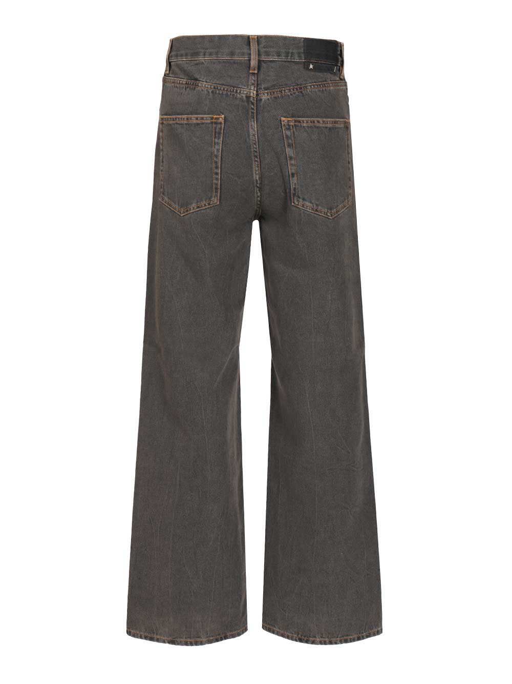 Golden Goose Deluxe Brand Wide Leg Jeans Trousers - Grey | b1869b48ae72705334c61c14243471fc20ca3ec5