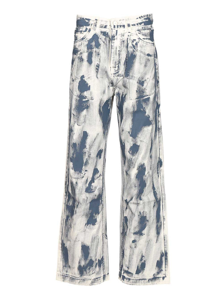 Arte Painted Trousers - White | f9c66f25ac03e66e9924641b218766e7161563bd