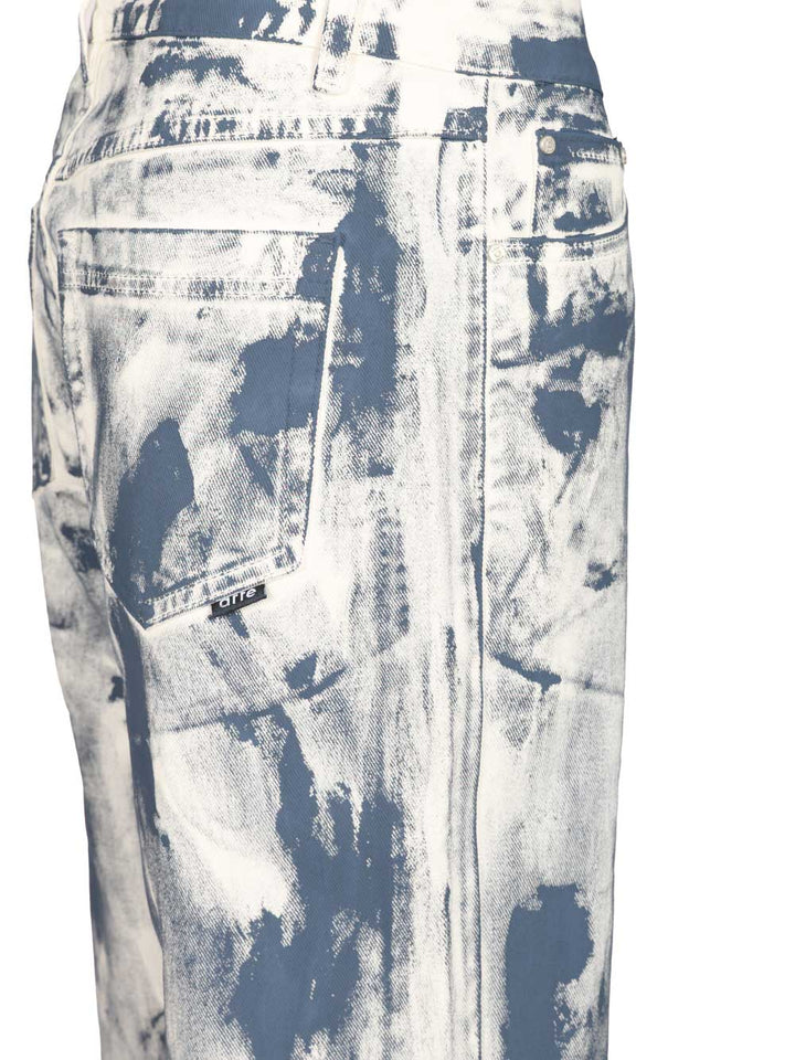 Arte Painted Trousers - White | e047ee30f8fd70f675f0401ab423ee52359e3d60