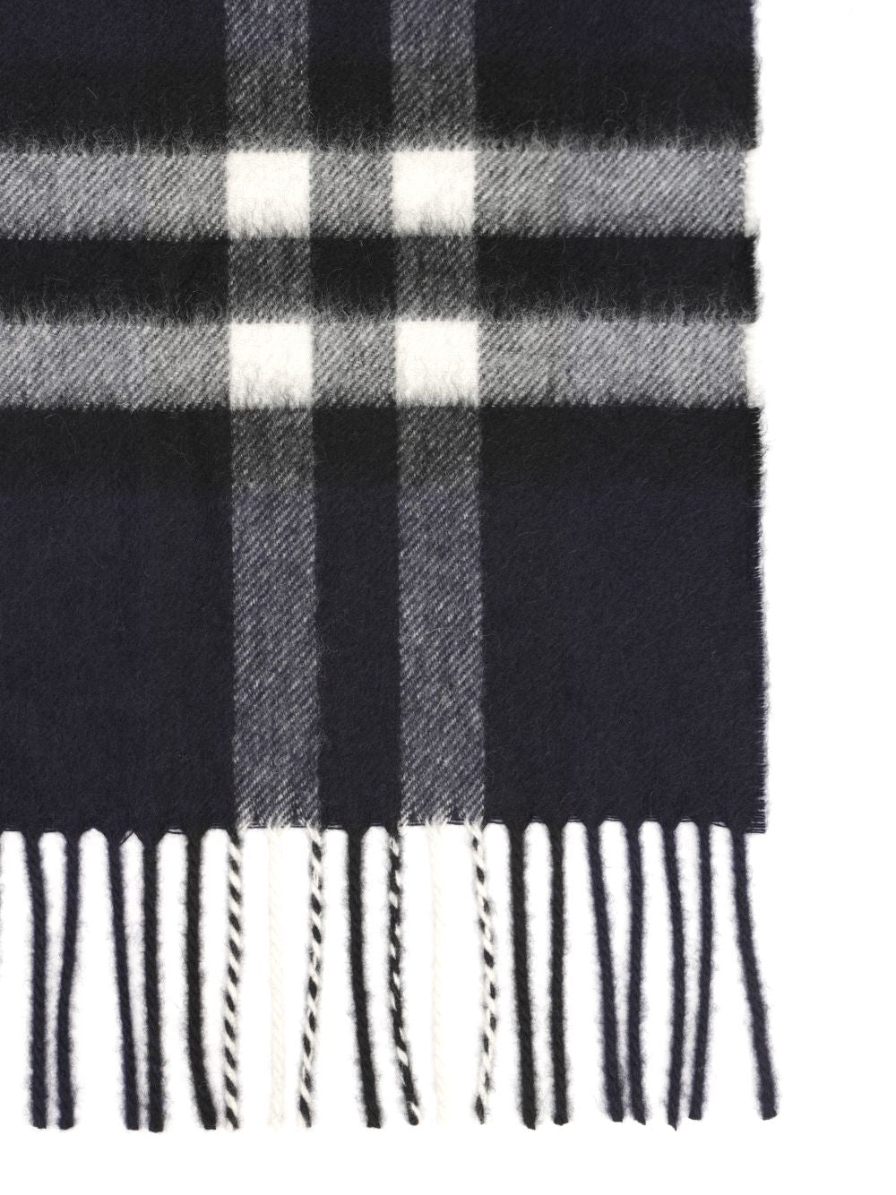 Burberry Check Cashmere Scarf Scarves And Foulards - Black | f4ba02c2a6ca69405de82180ae1f36106a88ff11