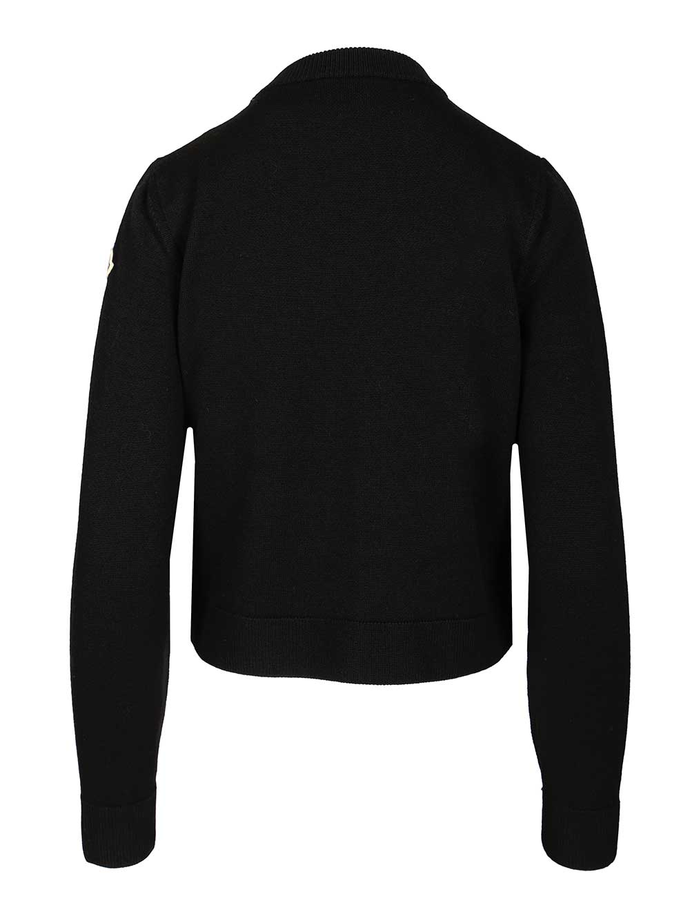 Moncler Padded Cardigan Knitwear - Black | ba7beb6e535781afd69c9c9bea340a87bd9aec88