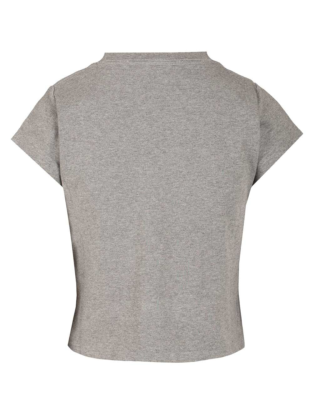 Balenciaga Shrunk T-Shirt - Grey | 8b51aecaea77000ae270474e70234c8124f0e5bd