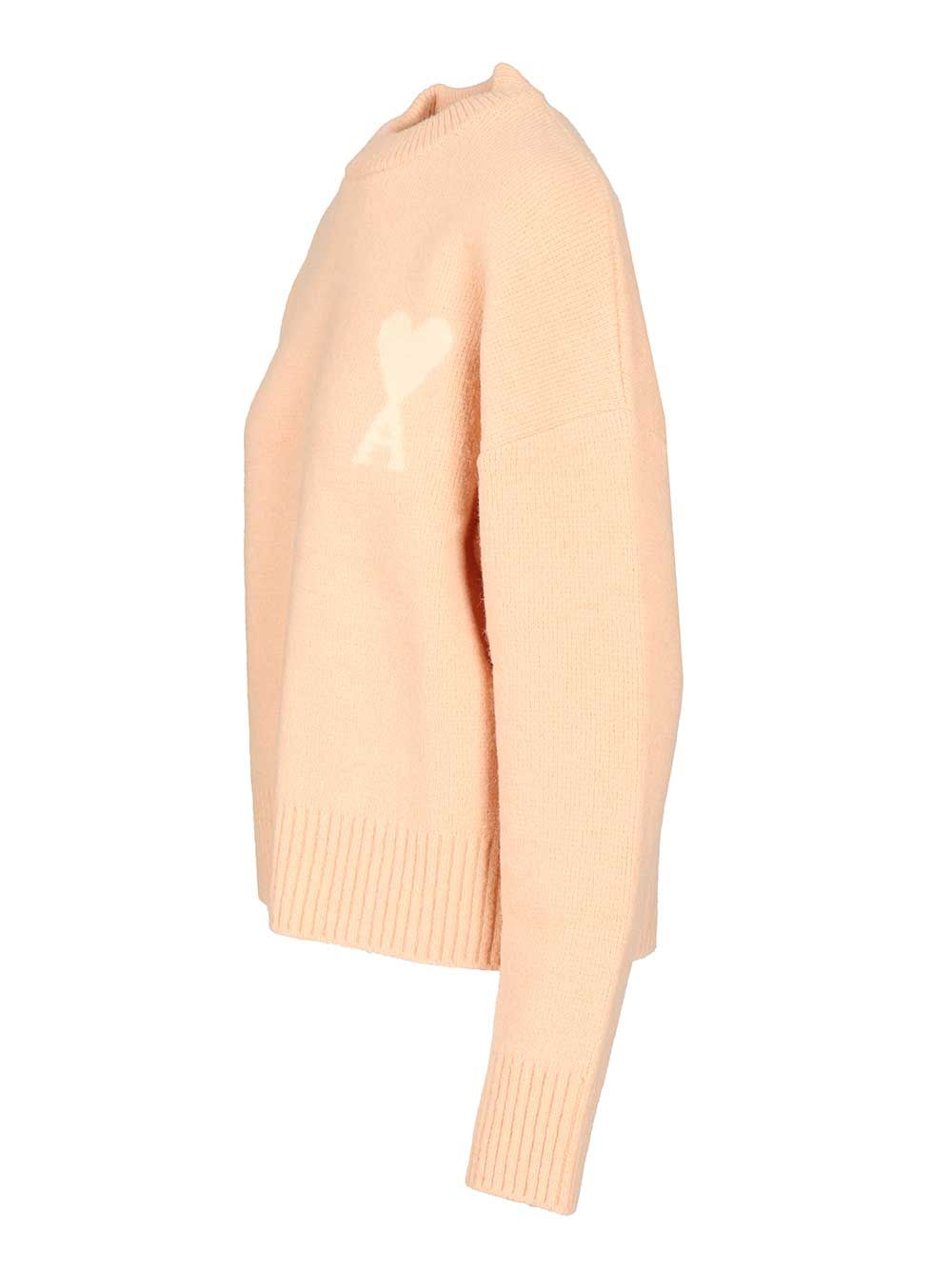 Ami Ami De Coeur Sweater Knitwear - Rose | d33f3e7400506270956c8d689972baf08f51621f