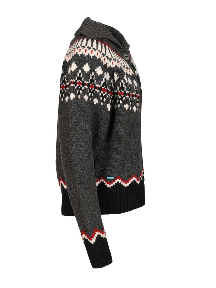 Alanui Sweet Winter Knitwear - Grey | cddc15a01eaf7630ac2bffe4d89220f5c0f60cd6
